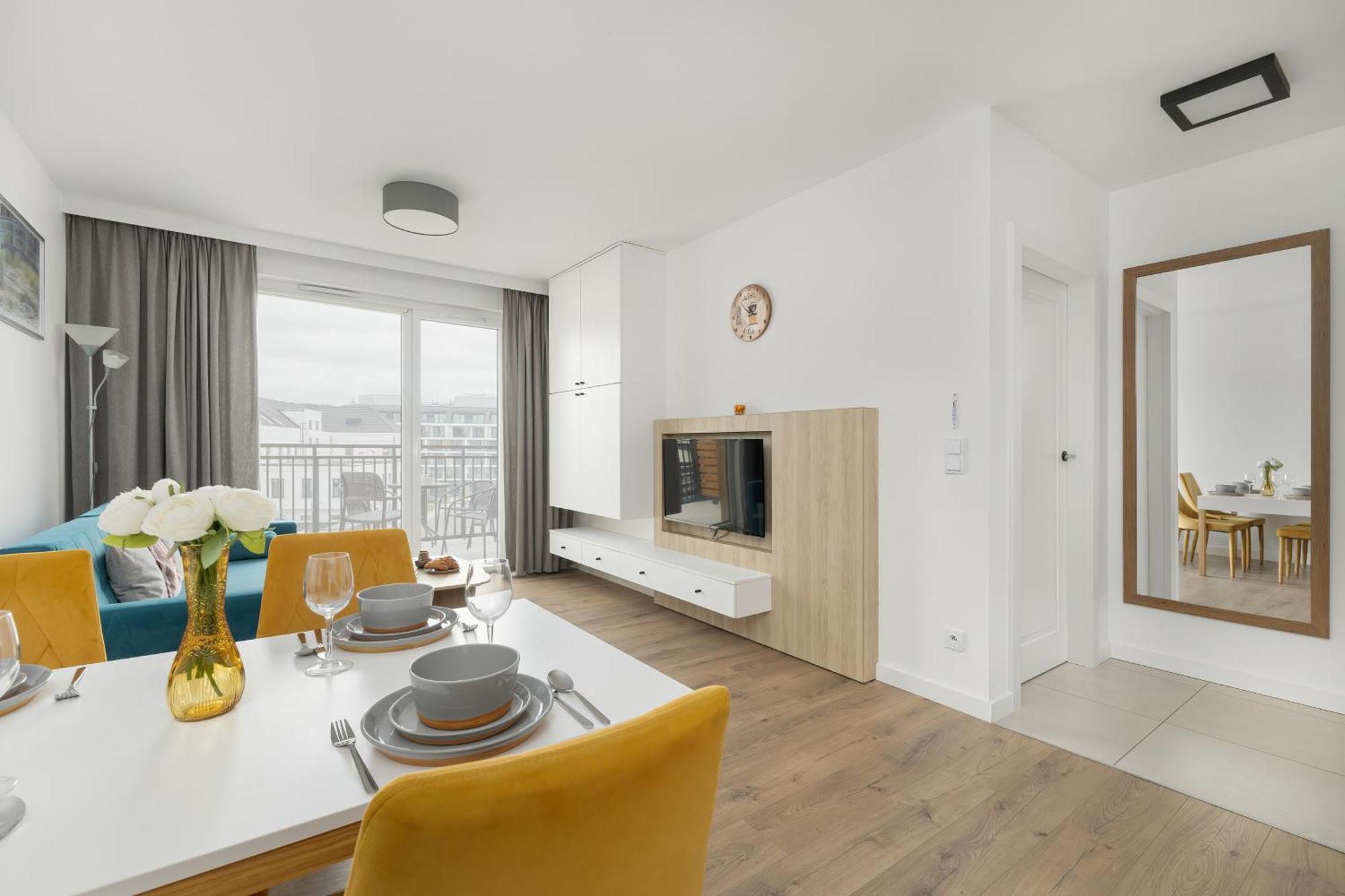 Sunny Apartments In Bel Mare Resort By Noclegi Renters เมียนซิดดรอแย ภายนอก รูปภาพ
